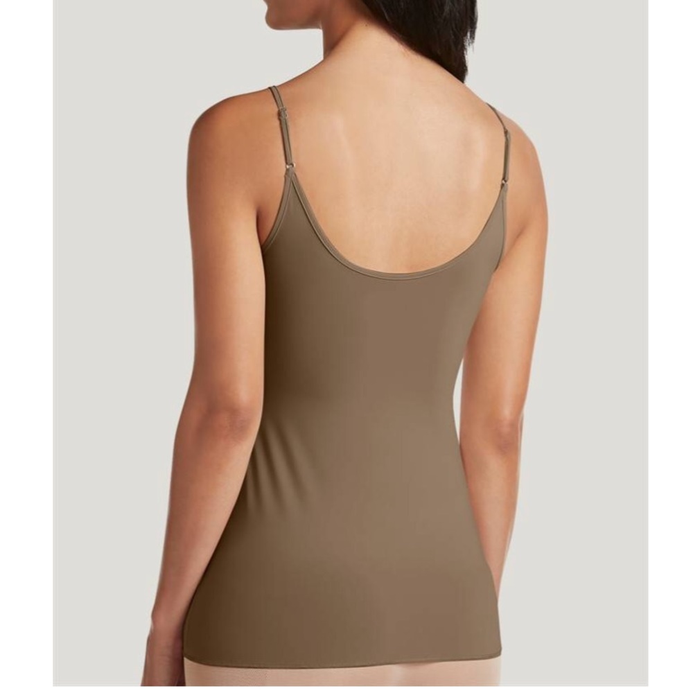 Jockey Modern Smooth Silky Tactel Cami Deep Beige - Picture 2 of 5